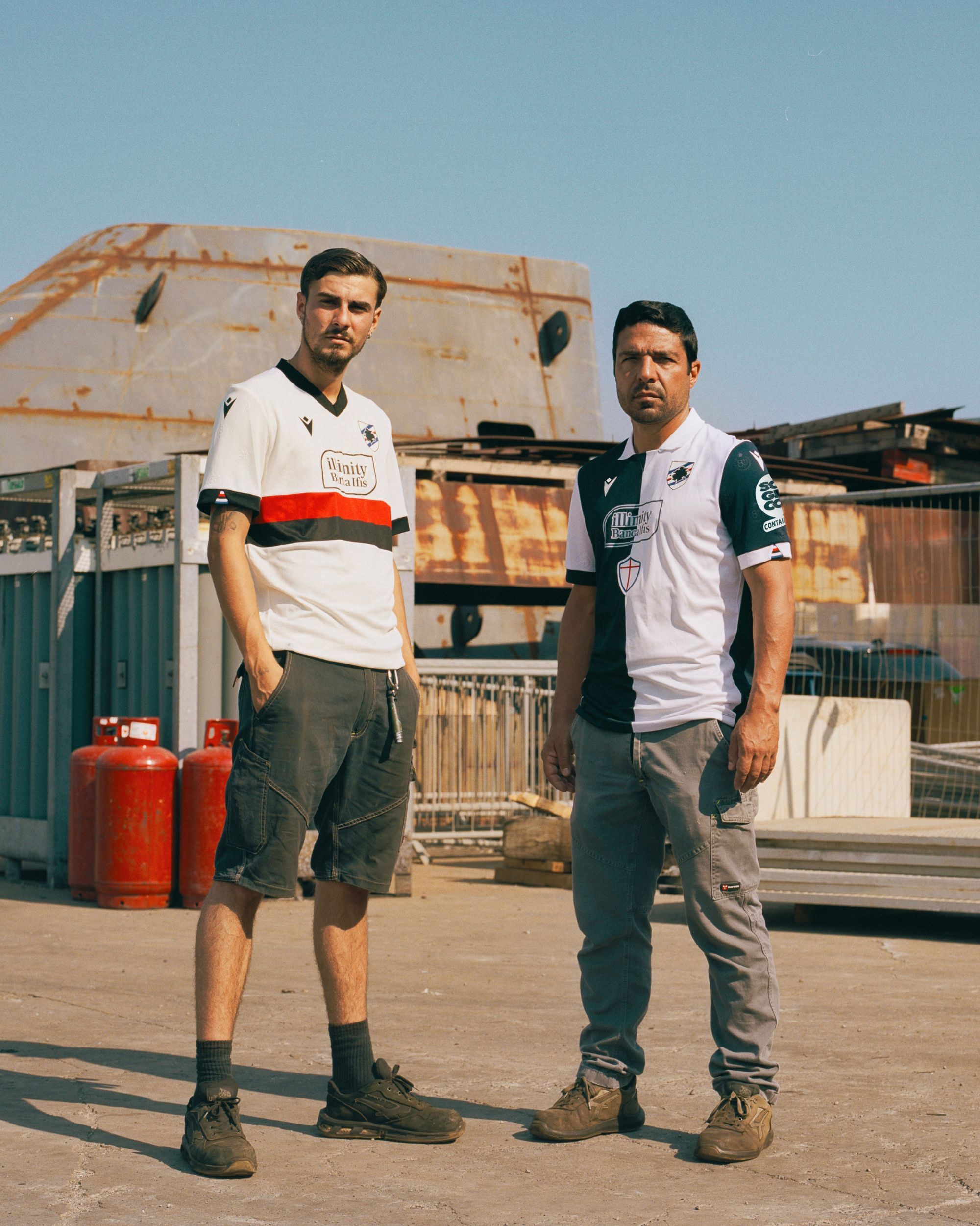 La storia della Sampdoria nelle due nuove maglie firmate Macron Un omaggio per celebrare l'80° anniversario del club