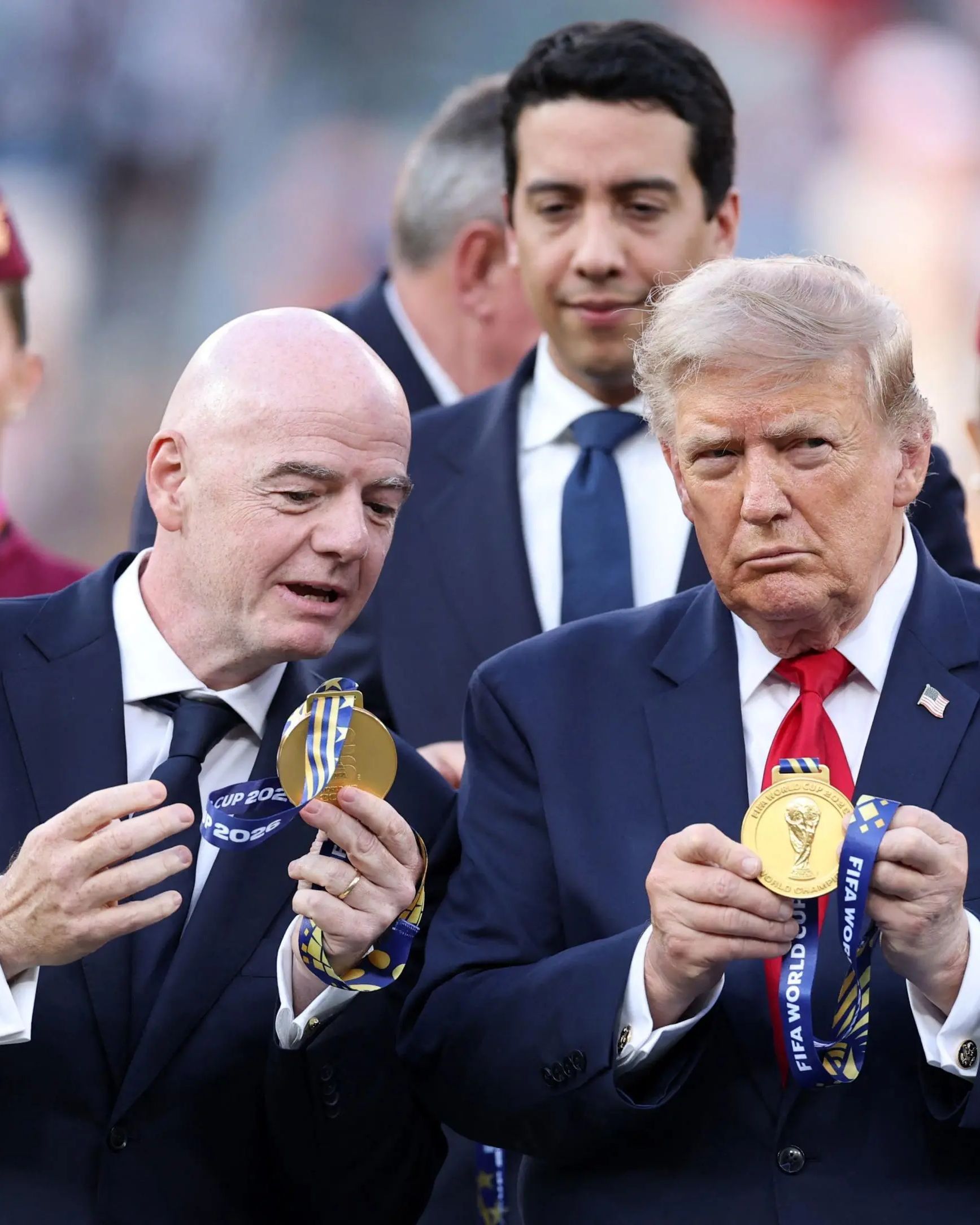 Eventually we found out why Infantino is so close to Trump A $20 billion deal is on the table