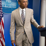 That time Barack Obama wore a beige suit And sent the United States into a meltdown