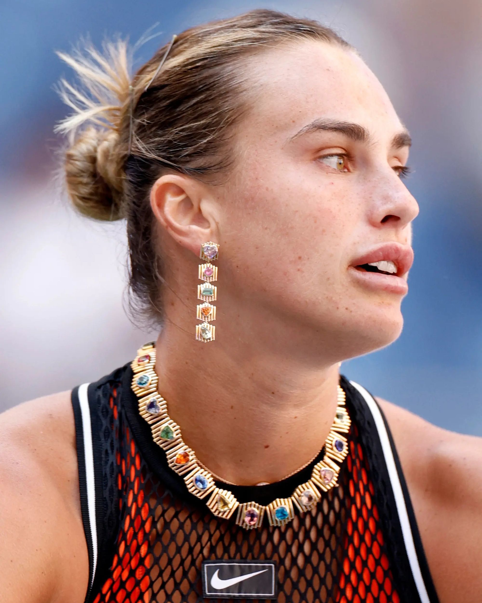 Aryna Sabalenka has completed her jewelry Grand Slam From diamonds to colourful gemstones and oversized necklaces