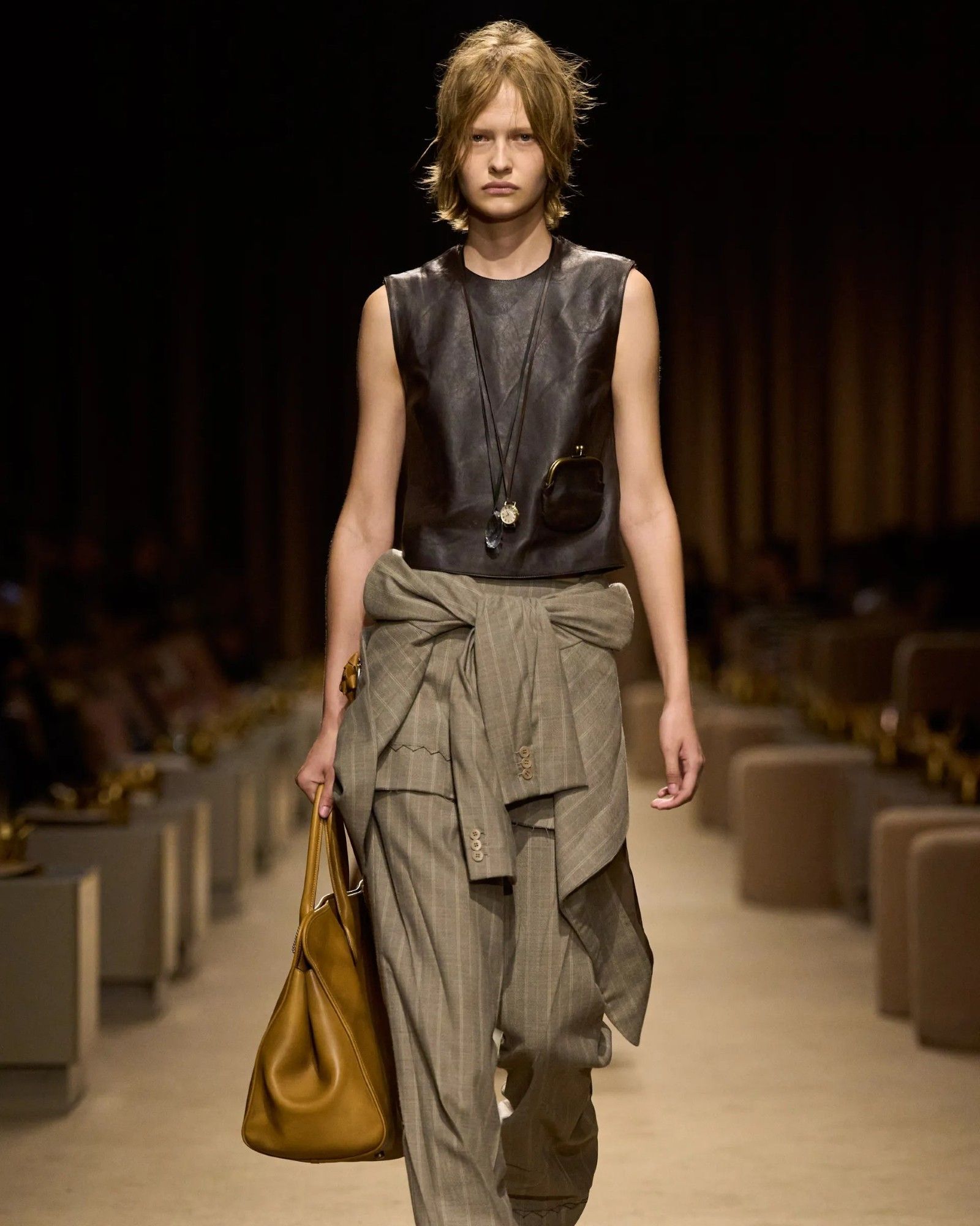 The Sweet Grunge Melancholy of Coach's SS27 Show Stuart Vevers insists, repeats himself and, strangely, it works