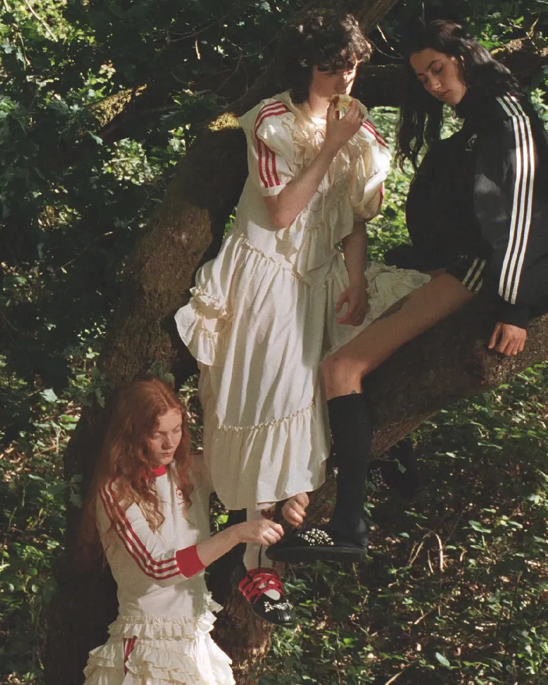 The adidas Originals by Simone Rocha collab has arrived at Dover Street Market Paris Sportswear transformed through the romantic lens of Simone Rocha