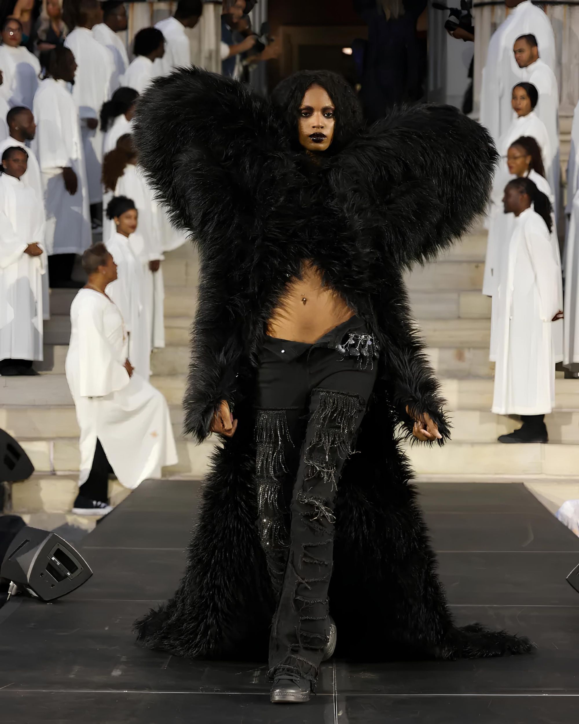 KidSuper volta a celebrar o trabalho de 5 designers emergentes com The People's Runway A segunda edição do projeto também contou com uma performance especial de Lauryn Hill e Wyclef Jean