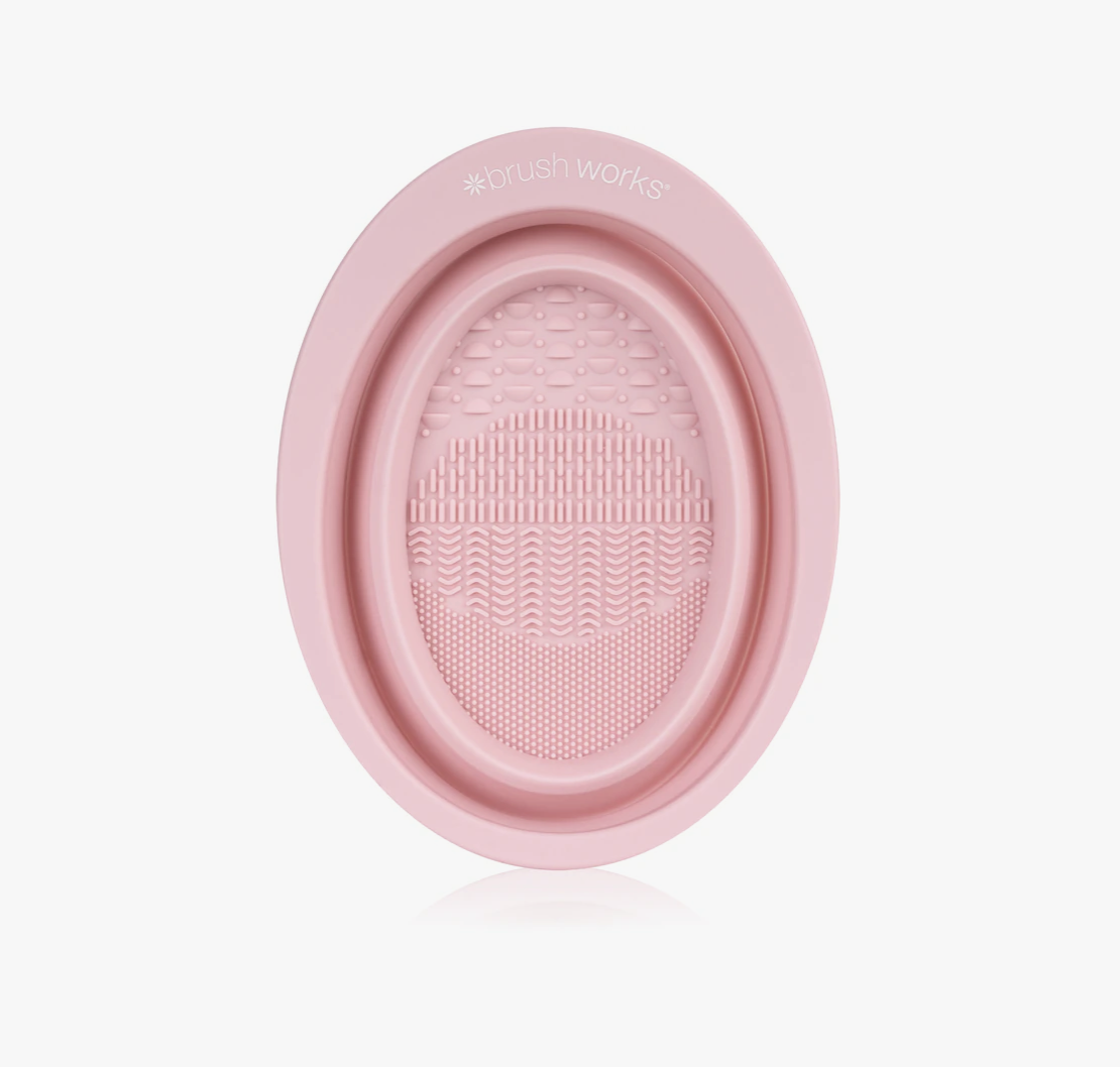 BRUSH WORKS - Silicone Makeup Brush Cleaning Bowl