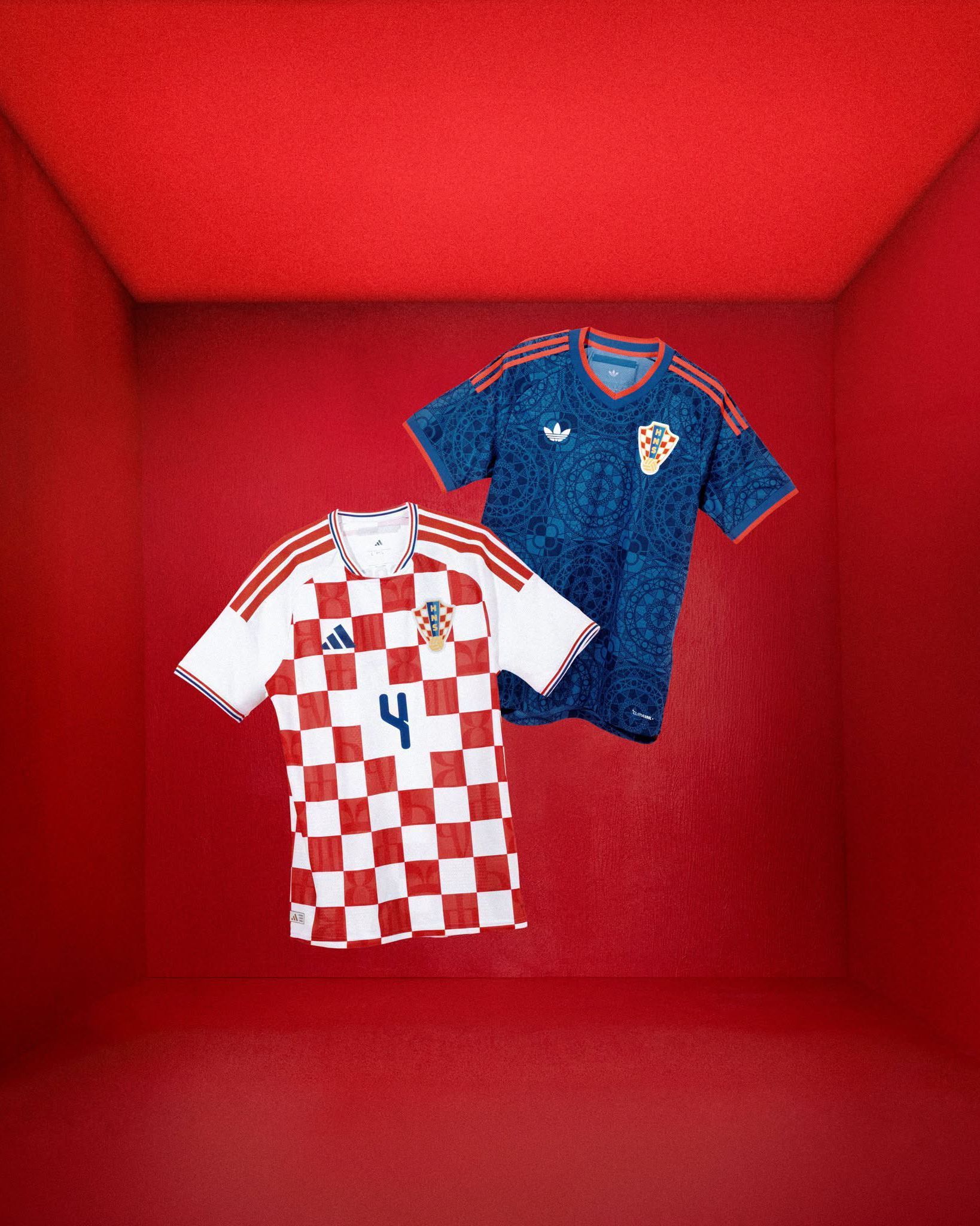 Tutta la tradizione della Croazia nel primo kit di adidas Dall’iconica scacchiera ai riferimenti alla cultura slava