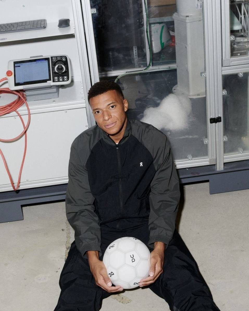 On has officially entered football Kylian Mbappé is the face of its new football division