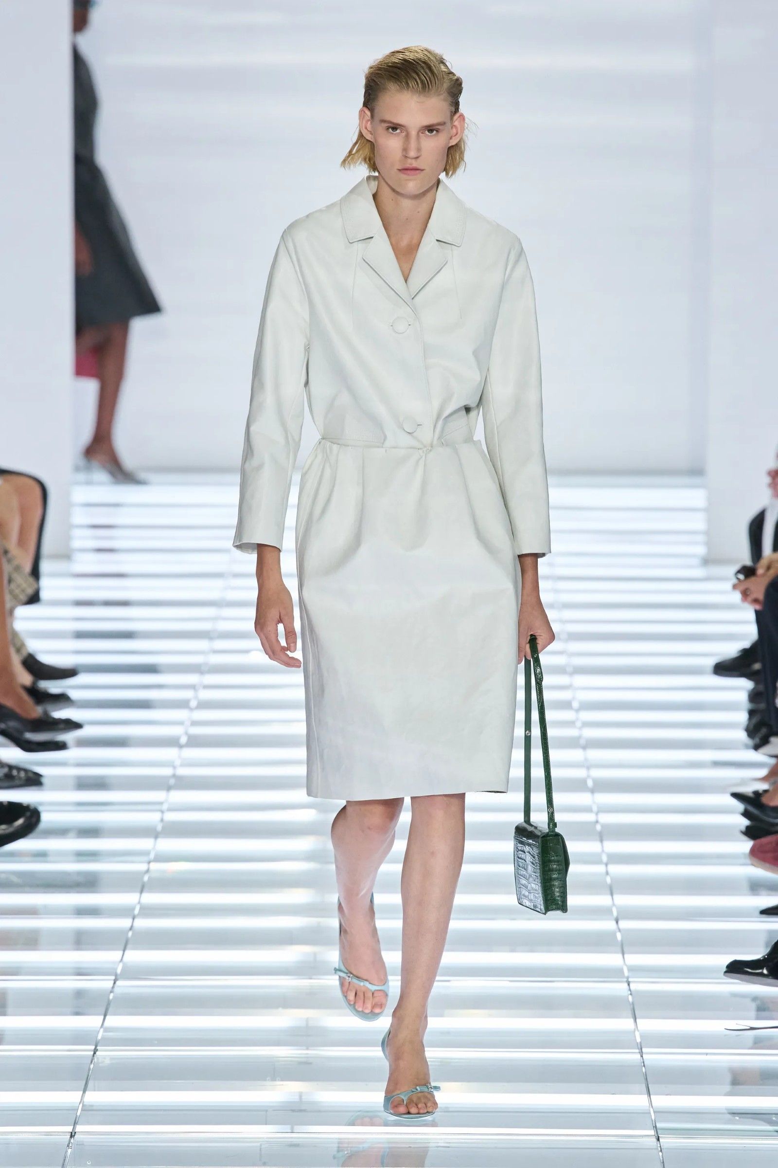 The post-modern skirts of Prada's SS27 collection Creating fashion for a world that no longer exists | Image 633535