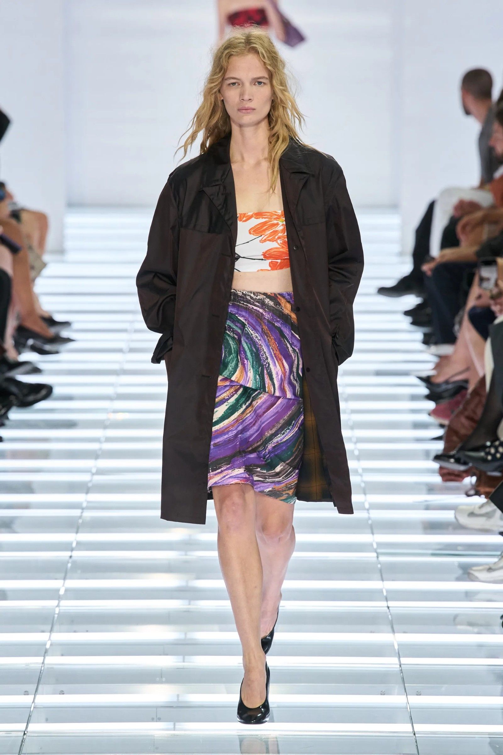 The post-modern skirts of Prada's SS27 collection Creating fashion for a world that no longer exists | Image 633515