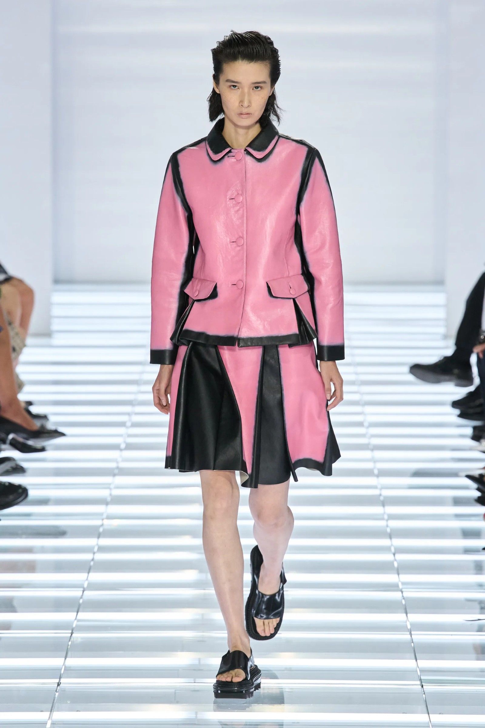 The post-modern skirts of Prada's SS27 collection Creating fashion for a world that no longer exists | Image 633509