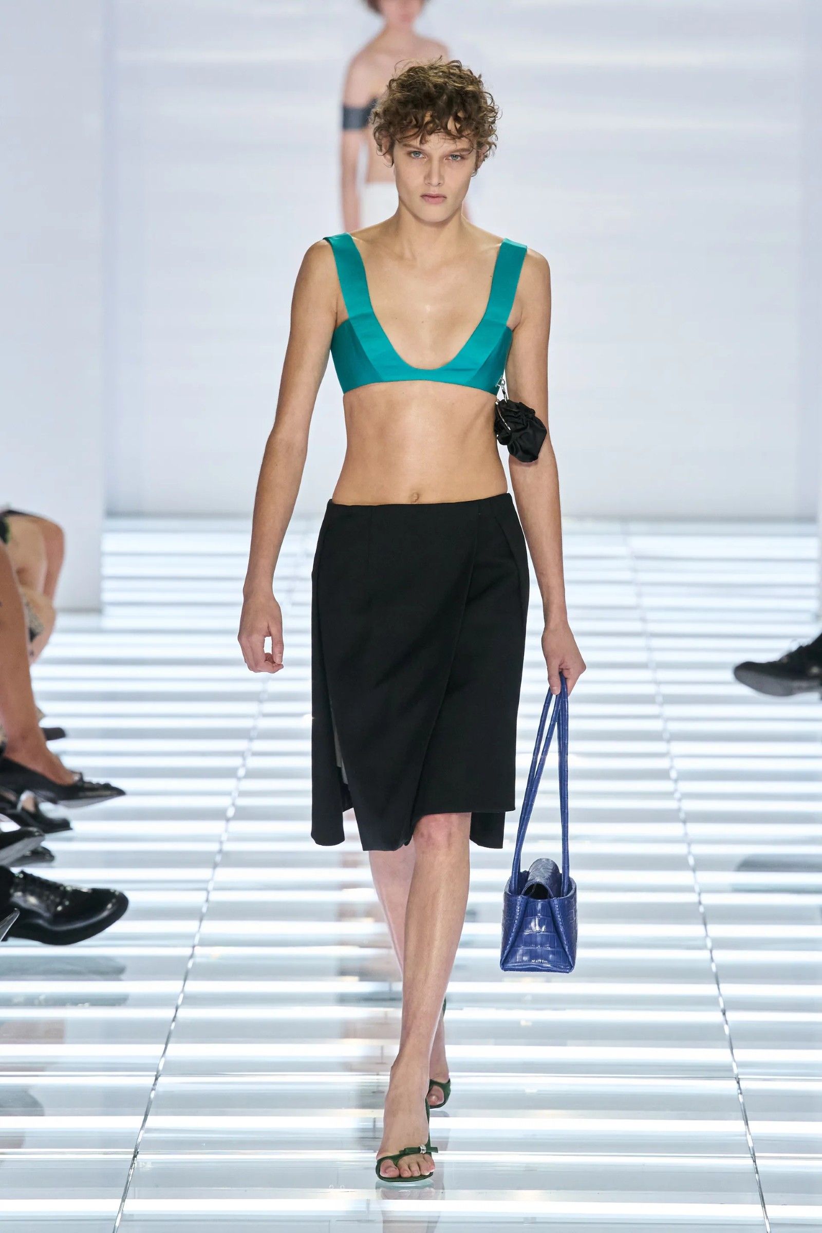 The post-modern skirts of Prada's SS27 collection Creating fashion for a world that no longer exists | Image 633486