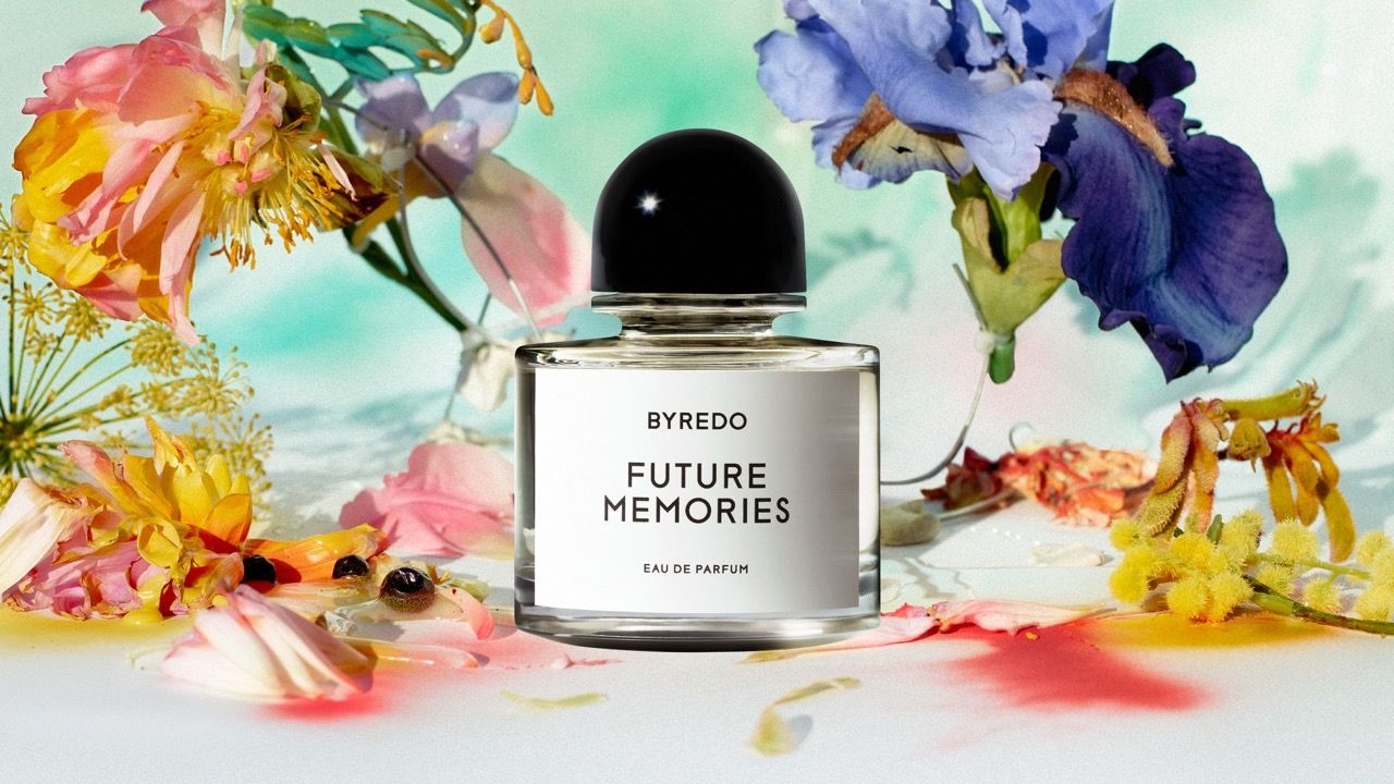 Future Memories is Byredo's new Eau de Parfum created by Quentin Bisch An olfactory exploration of vanilla, galbanum, and iris captured in the visual campaign by Arnaud Lajeunie | Image 633832