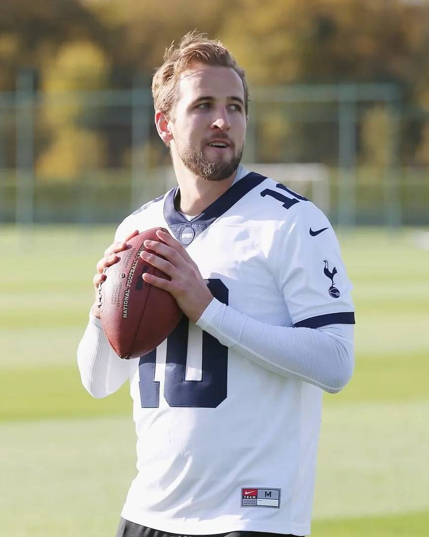 Harry Kane fa sul serio con la NFL Dopo il calcio sogna una seconda carriera nel football americano