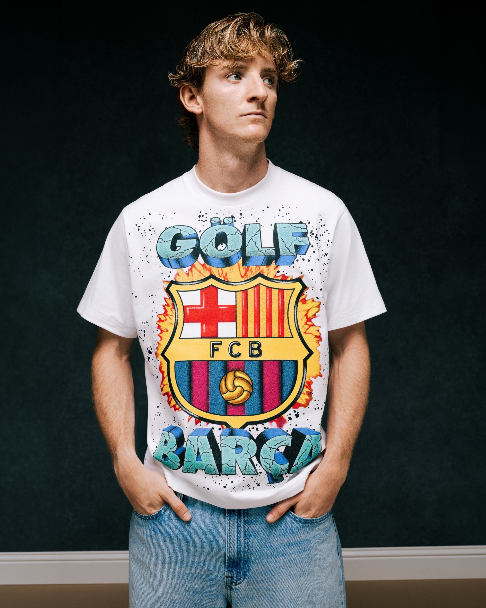GOLF WANG and Tyler The Creator take to the pitch with Barcelona It is the ninth chapter in the series of special shirts created with Spotify