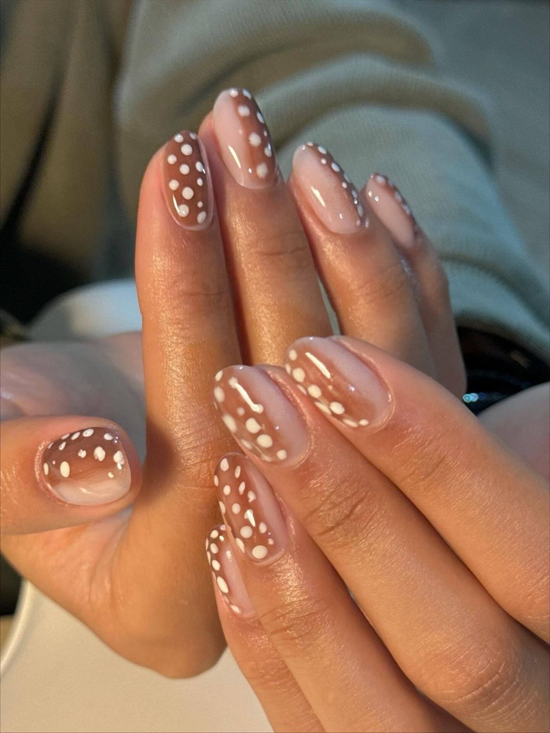 The irresistible sweetness of bambi nails The animal-print manicure to try for Fall 2026