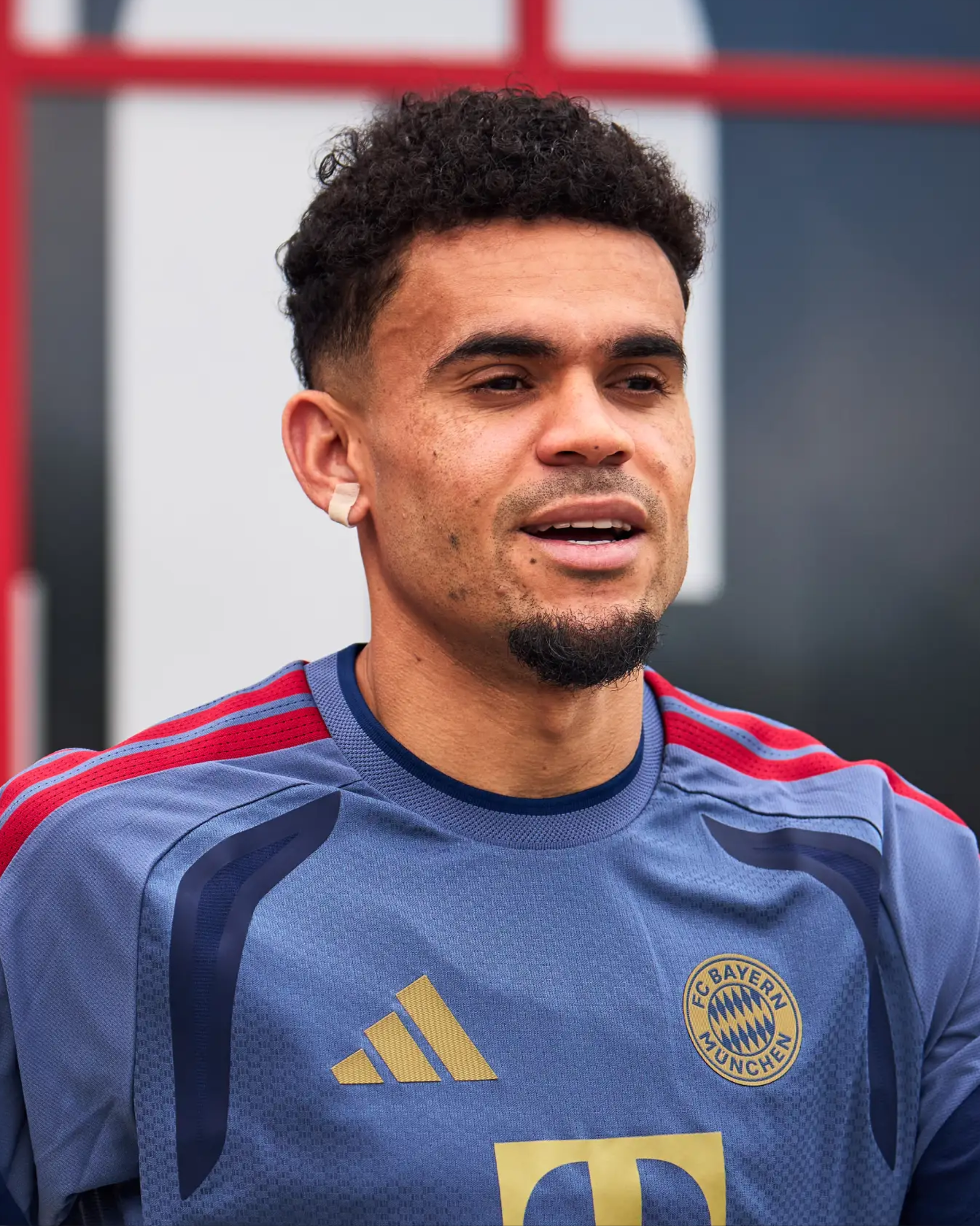 Why do Bayern Munich players train with tape on their ears? Images of the players wearing small plasters on their earlobes have sparked curiosity among fans