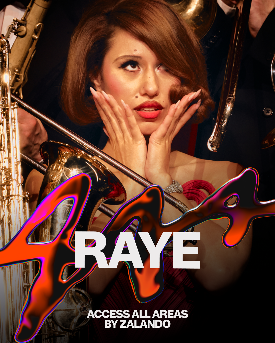 Raye is the protagonist of Zalando's most ambitious cultural project ever It's called Access All Areas (AAA) and it will take place on April 25 in Berlin