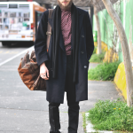 Jesse Perret Streetstyle in Milan