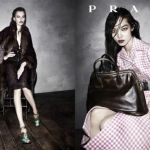 Prada adv campaign AW 2013 Raw sensuality and sophistication