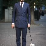 Michele Gurioli e Olivia Streetstyle in Milan