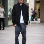 Lu Bohan Streetstyle in Milan