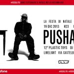 Vice Christmas party - Pusha T live 19th December - Limelight Milan