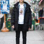 Augustas Radavicius Streetstyle in Milan