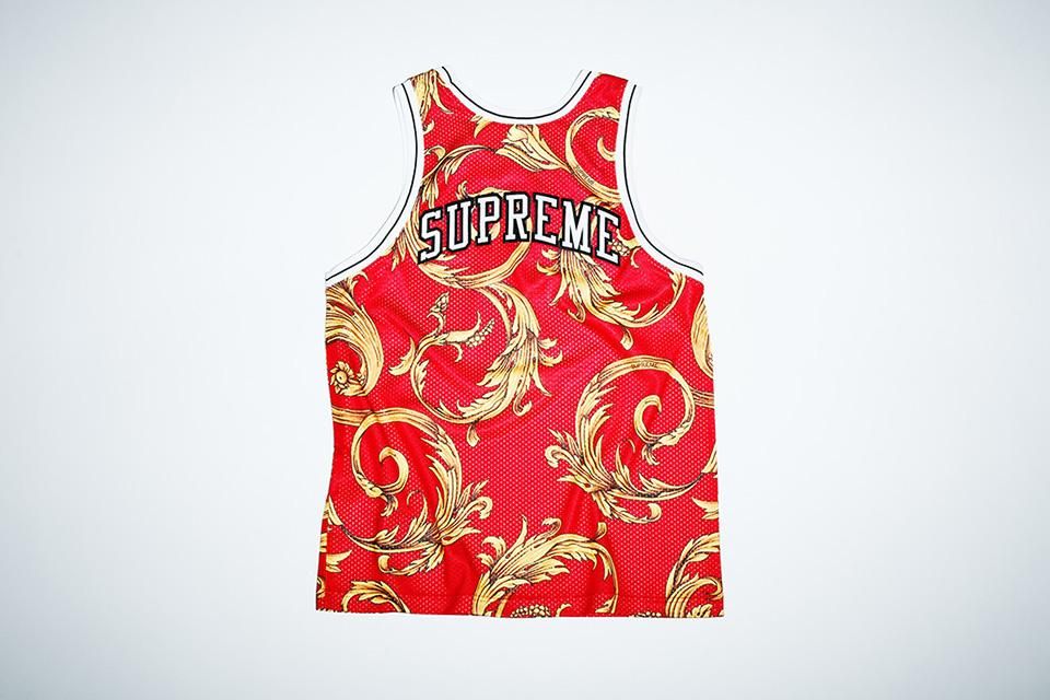 トップス 14ss Supreme Nike Basketball Jersey Red Supreme X Nike SS14 Red Foamposite Basketball Jersey