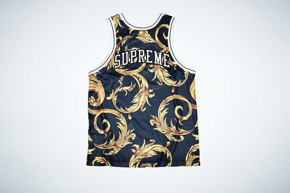 トップス 14ss Supreme Nike Basketball Jersey Red Supreme X Nike SS14 Red Foamposite Basketball Jersey