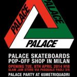 Slam Jam presenta: The 25TH Anniversary Project 01. Palace Skateboards Pop- off shop in Milan