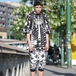 Nahuel Serrano Streetstyle in Milan