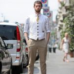 Davide Renoldi Streetstyle in Milan