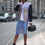 Michelle Elie Streetstyle in Milan