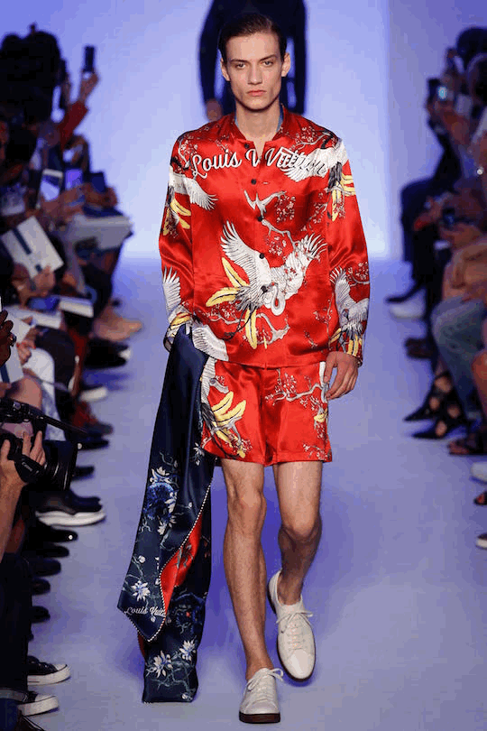 Paris Men's Fashion Week in Gif 3 words for each designer