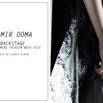 Damir Doma Women's SS16 - Backstage