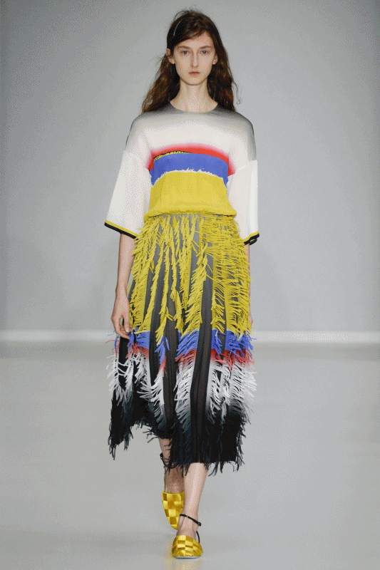 MILAN WOMEN'S FASHION WEEK SS16 IN GIF 3 words for each designer