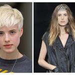Agyness Deyn is back on the runway exclusively for Saint Laurent