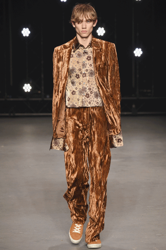 London Collections Men FW16 in GIF 3 words for each designer