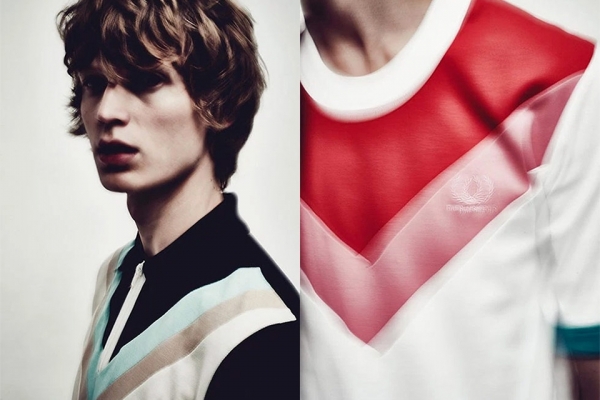 RAF SIMONS × FRED PERRY ニットポロシャツ SS16 38 raf-simons-x-fred-perry-ss16-